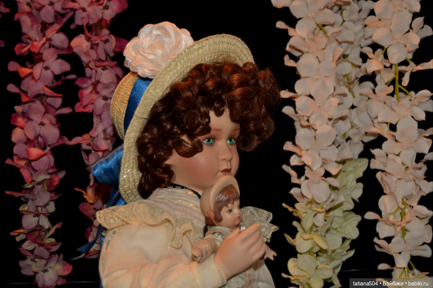 Моя коллекция фарфоровых кукол. Часть 5