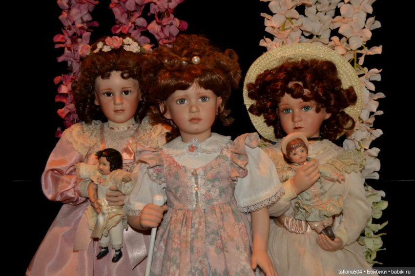 Моя коллекция фарфоровых кукол. Часть 5