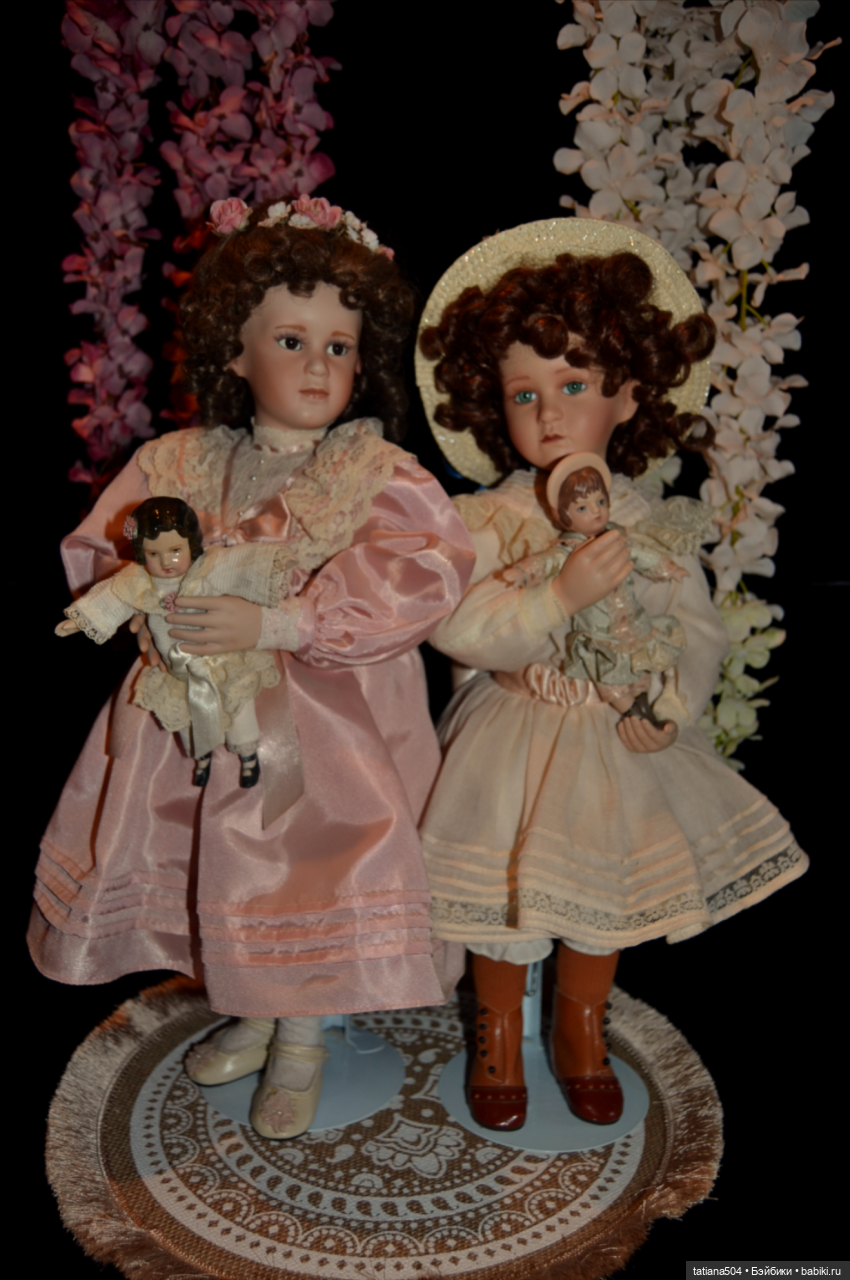 Моя коллекция фарфоровых кукол. Часть 5