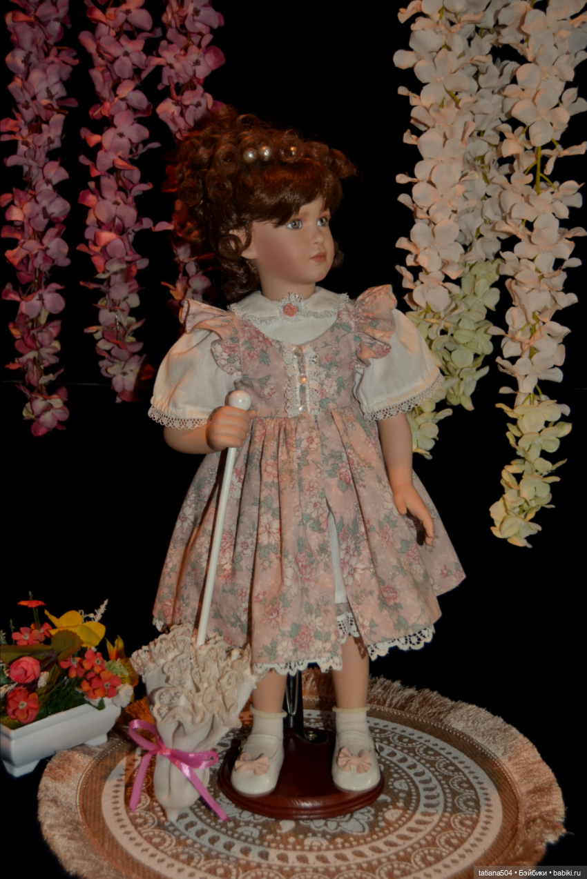 Моя коллекция фарфоровых кукол. Часть 5