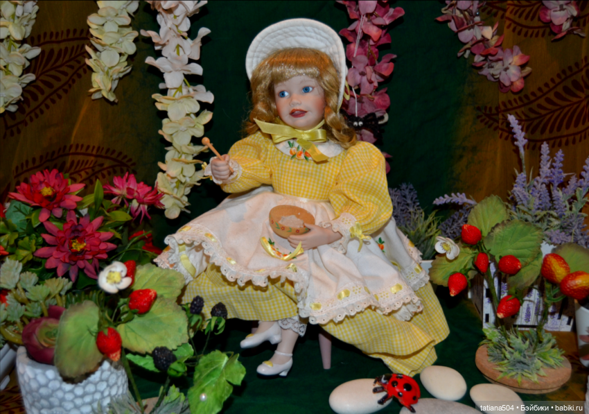 Моя коллекция фарфоровых кукол. Часть 6