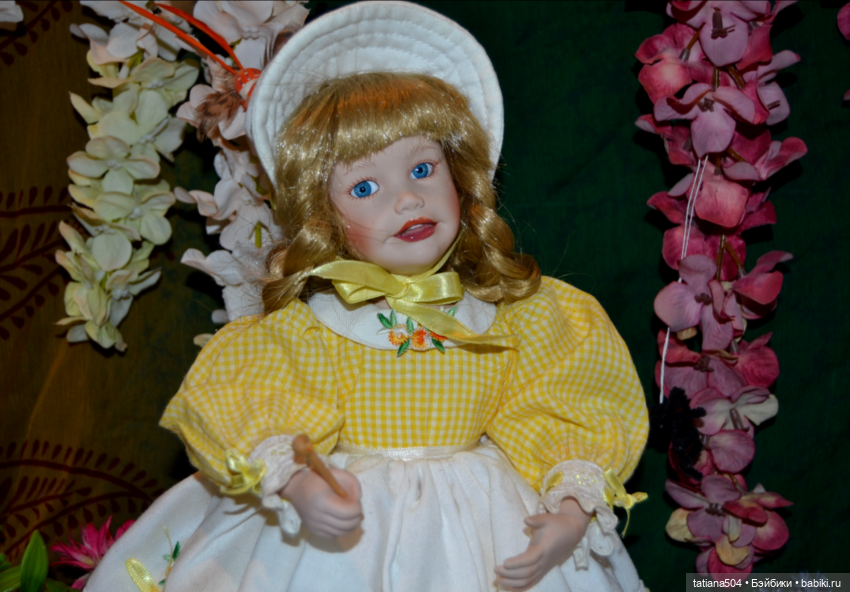Моя коллекция фарфоровых кукол. Часть 6