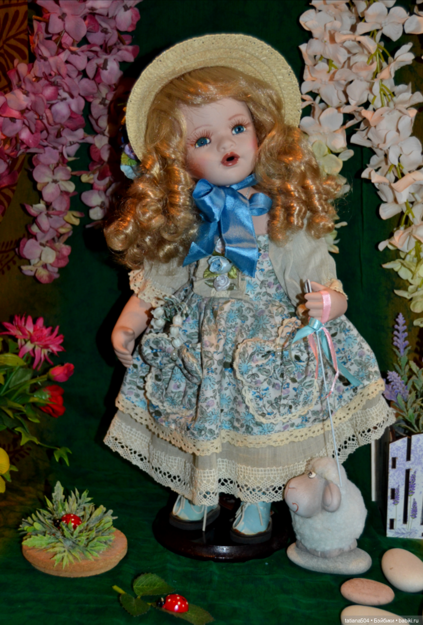 Моя коллекция фарфоровых кукол. Часть 7