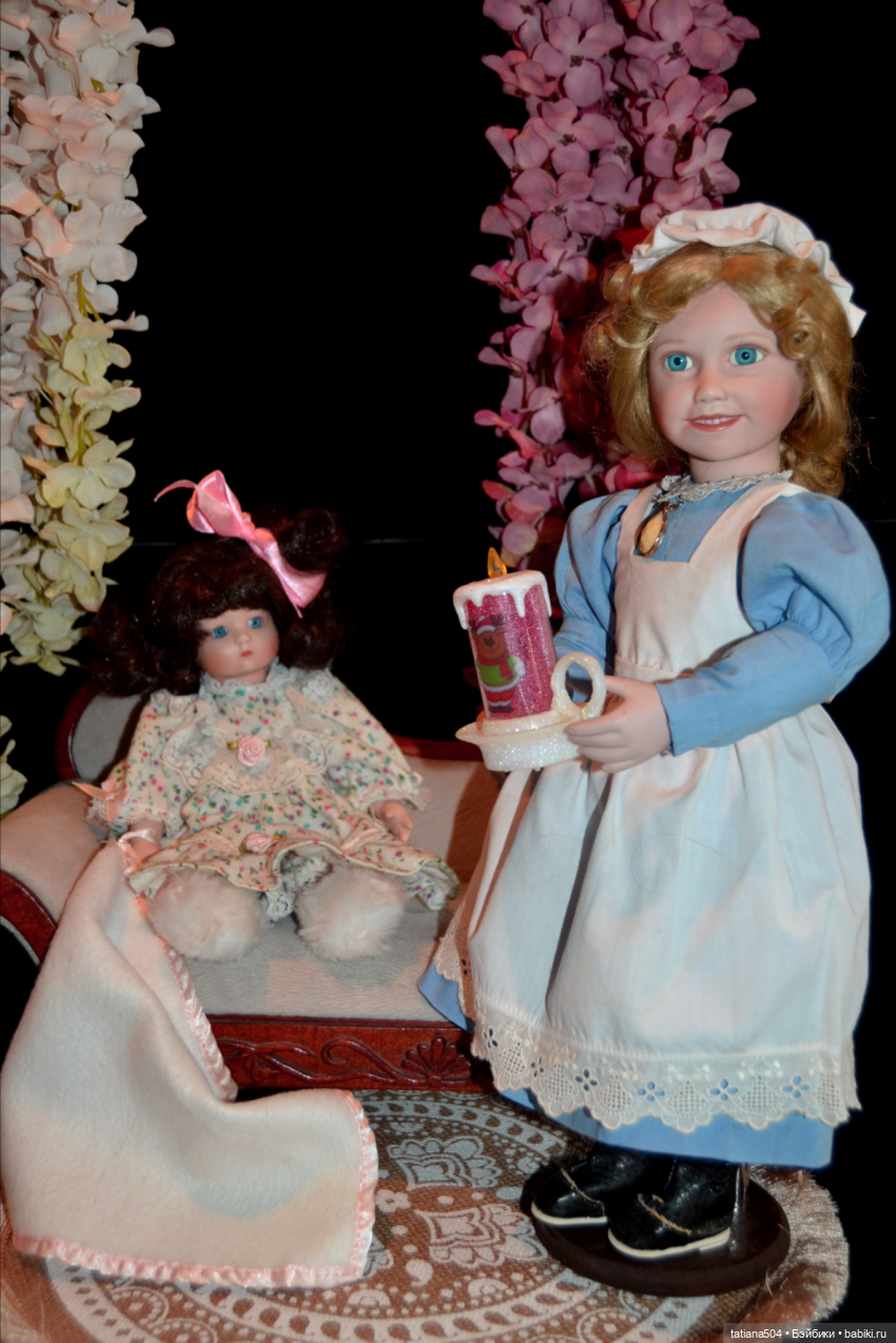 Моя коллекция фарфоровых кукол. Часть 7