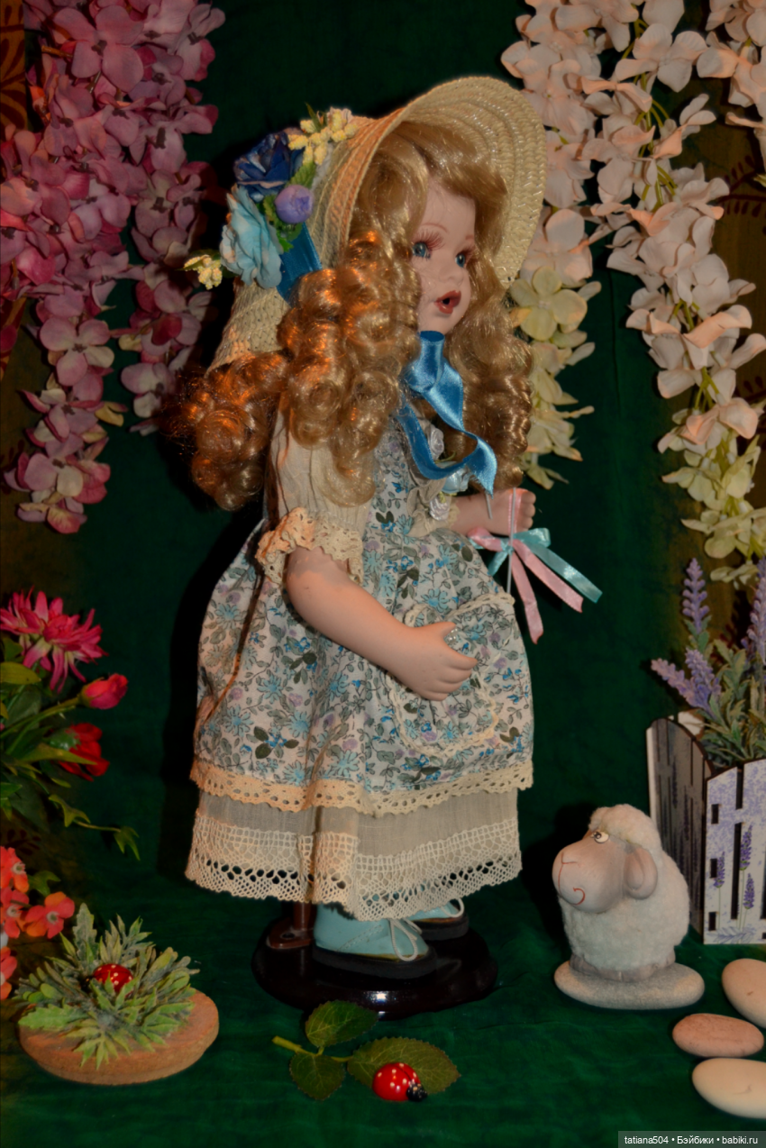Моя коллекция фарфоровых кукол. Часть 7