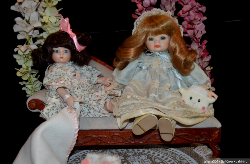 Моя коллекция фарфоровых кукол. Часть 7