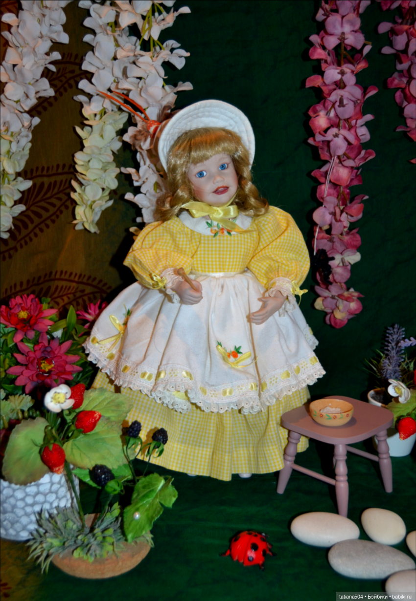 Моя коллекция фарфоровых кукол. Часть 6