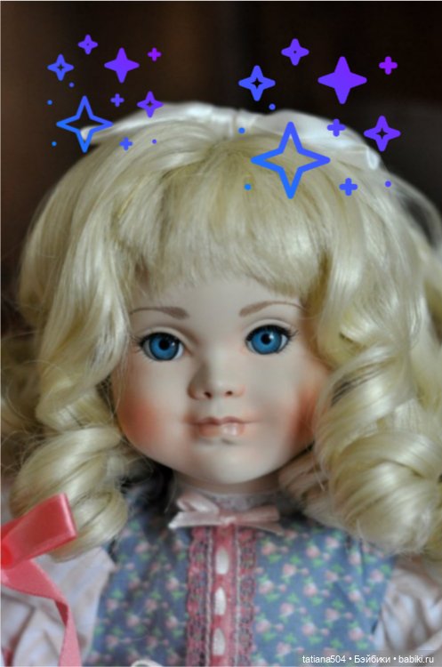 Моя коллекция фарфоровых кукол. Часть 7