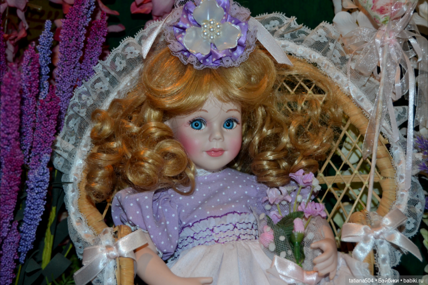 Моя коллекция фарфоровых кукол. Часть 7 (фото 8)