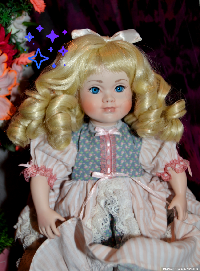 Моя коллекция фарфоровых кукол. Часть 7