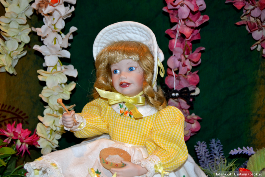 Моя коллекция фарфоровых кукол. Часть 6