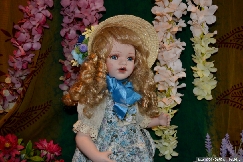 Моя коллекция фарфоровых кукол. Часть 7