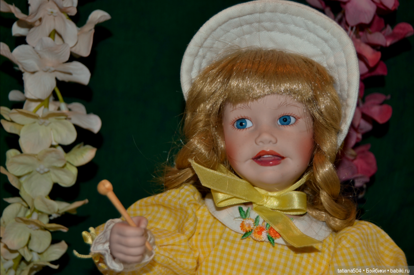 Моя коллекция фарфоровых кукол. Часть 6