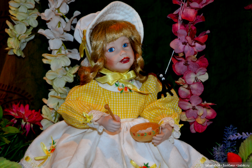 Моя коллекция фарфоровых кукол. Часть 6