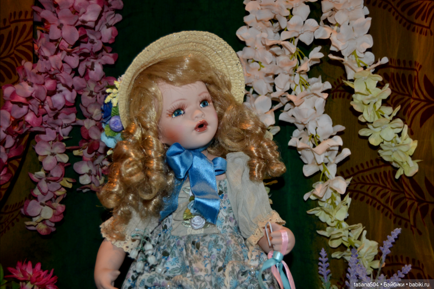Моя коллекция фарфоровых кукол. Часть 7