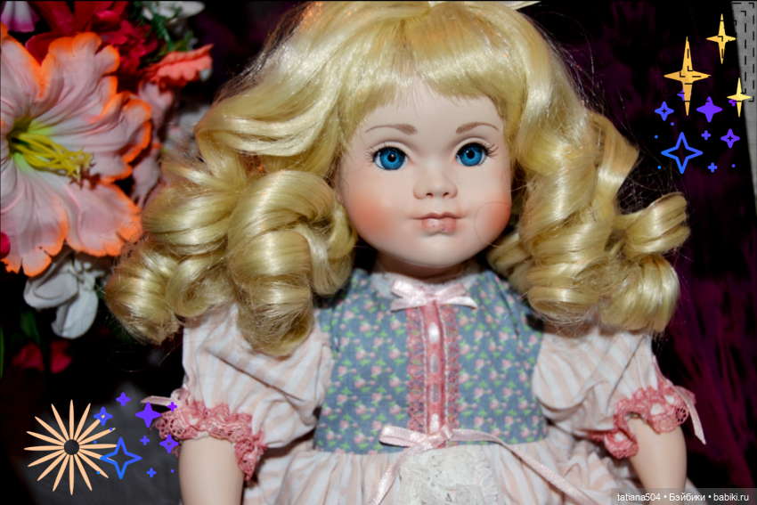 Моя коллекция фарфоровых кукол. Часть 7