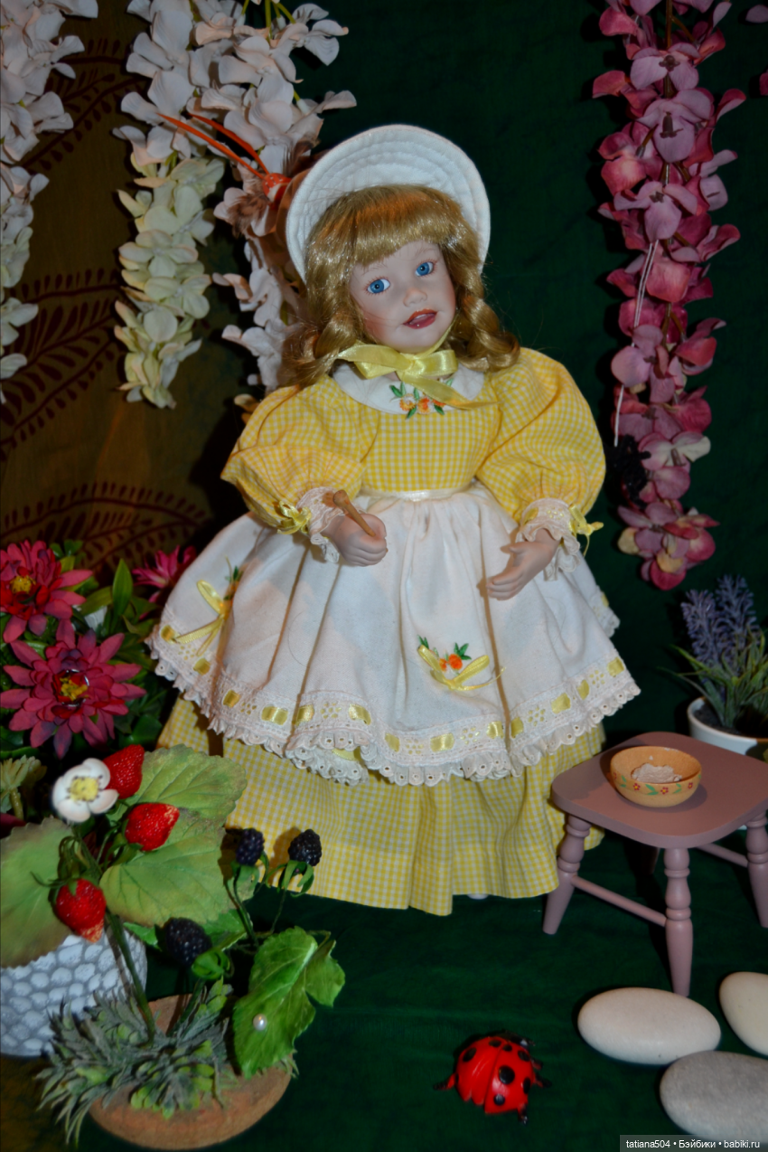 Моя коллекция фарфоровых кукол. Часть 6