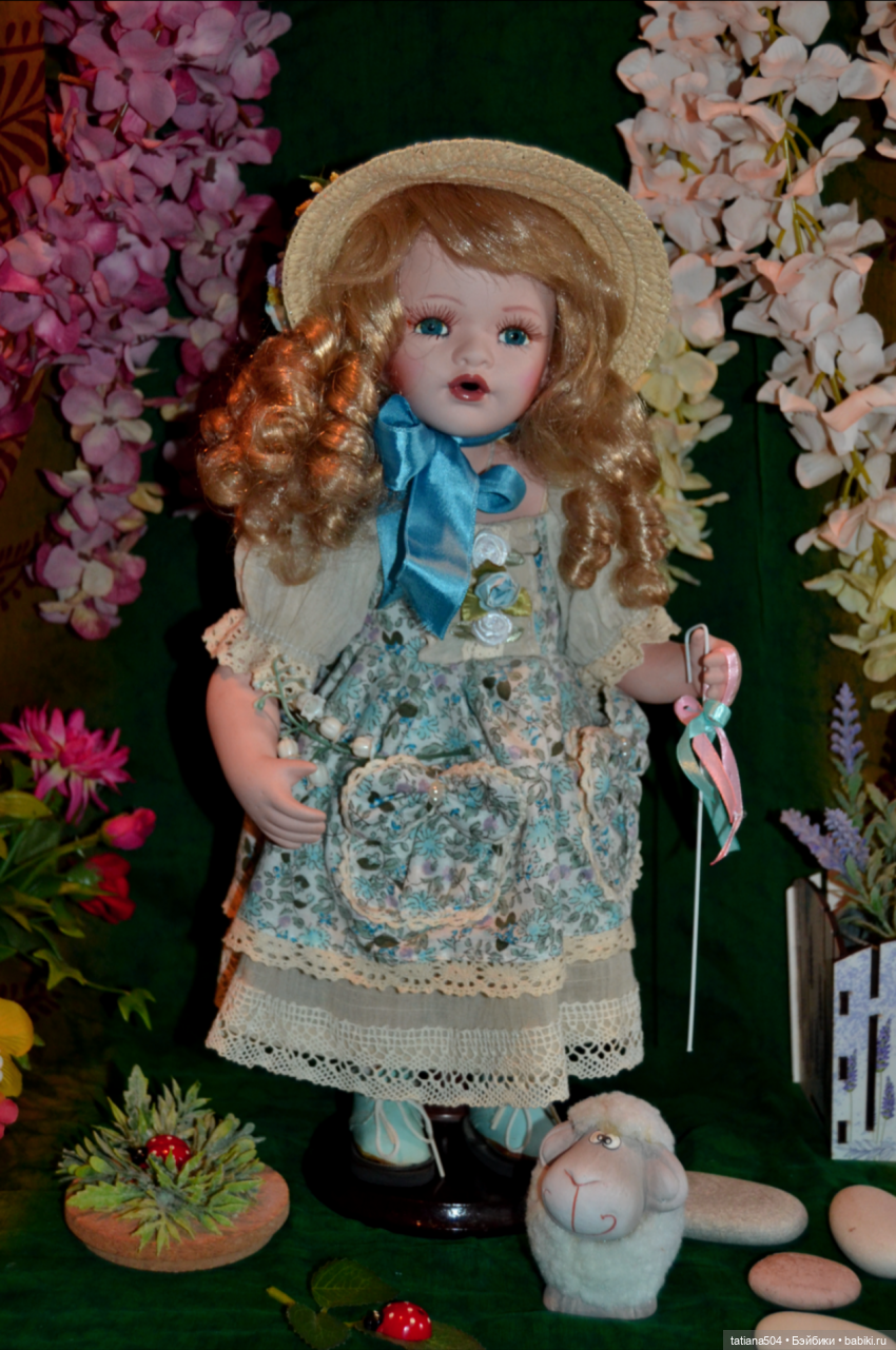 Моя коллекция фарфоровых кукол. Часть 7