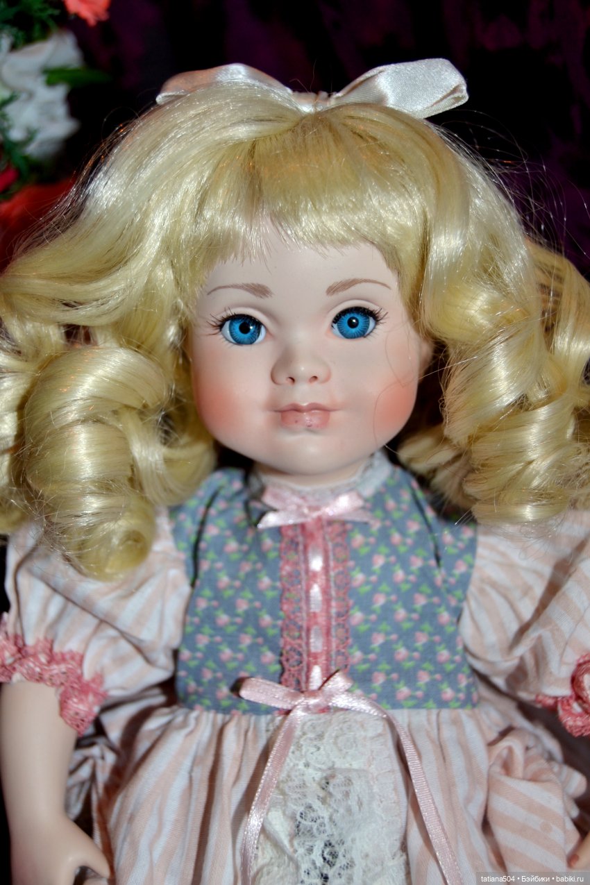 Моя коллекция фарфоровых кукол. Часть 7