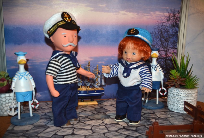 Когда дедушка моряк — Игровые куклы разных производителей (Разное): редкие бренды
