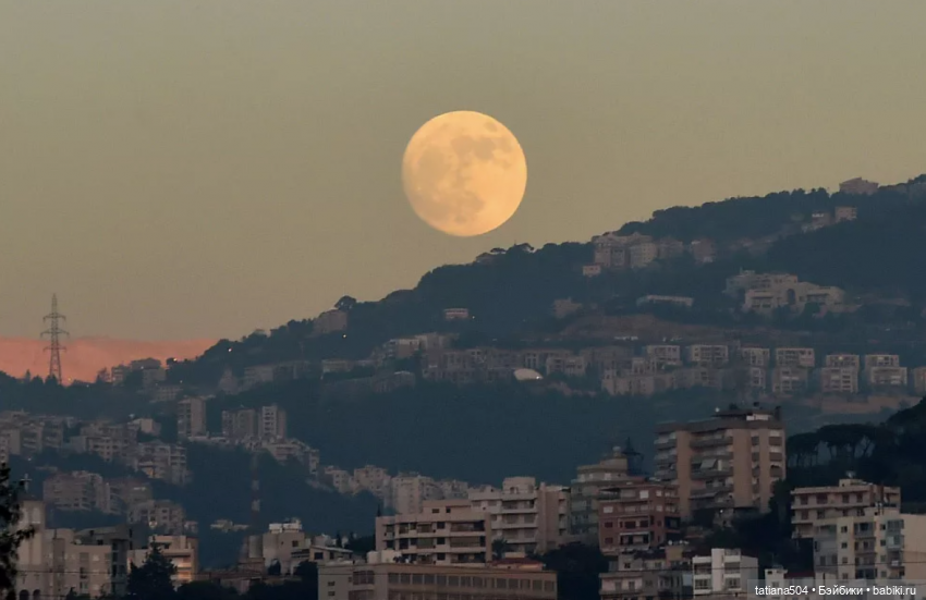 Голубая луна или СУПЕРЛУНЬЕ 2024г (фото 4)