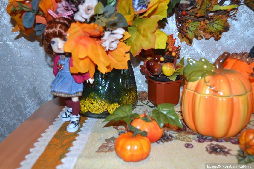 Осенние картинки — Куклы Xiaomi Monst (Сяоми) и Pipitom: шарнирные
