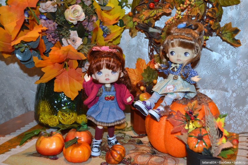 Осенние картинки — Куклы Xiaomi Monst (Сяоми) и Pipitom: шарнирные (фото 8)