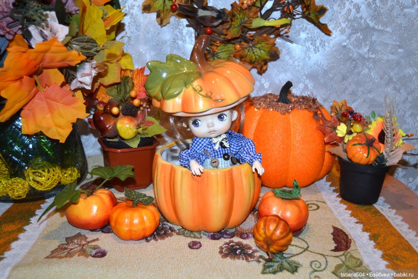 Осенние картинки — Куклы Xiaomi Monst (Сяоми) и Pipitom: шарнирные
