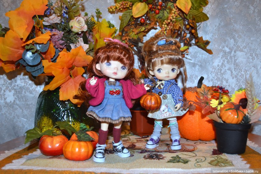 Осенние картинки — Куклы Xiaomi Monst (Сяоми) и Pipitom: шарнирные (фото 10)