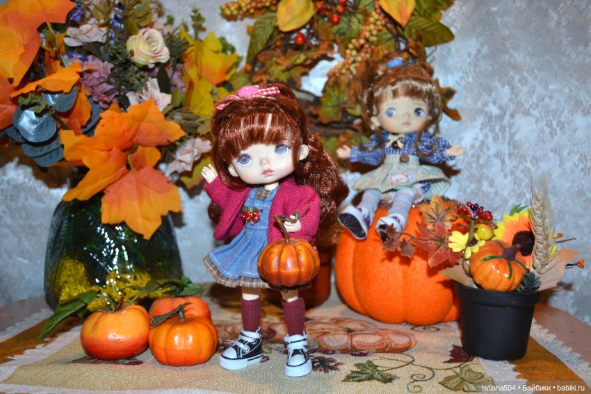 Осенние картинки — Куклы Xiaomi Monst (Сяоми) и Pipitom: шарнирные (фото 9)