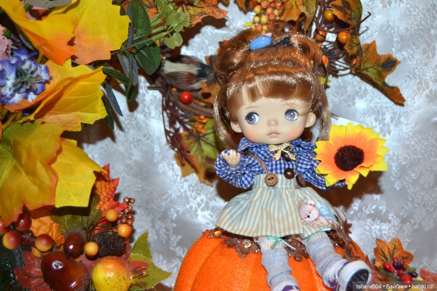 Осенние картинки — Куклы Xiaomi Monst (Сяоми) и Pipitom: шарнирные