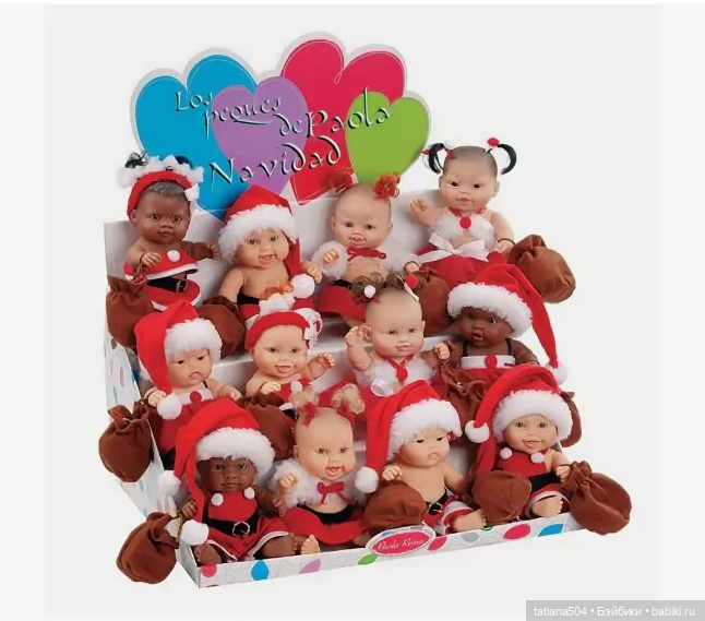 Такие разные рождественские девочки | Бэйбики Такие разные рождественские девочки