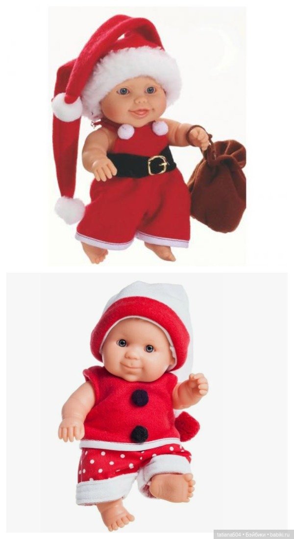 Такие разные рождественские девочки | Бэйбики Такие разные рождественские девочки