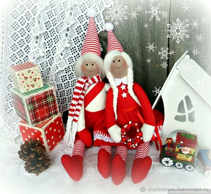 Такие разные рождественские девочки | Бэйбики Такие разные рождественские девочки