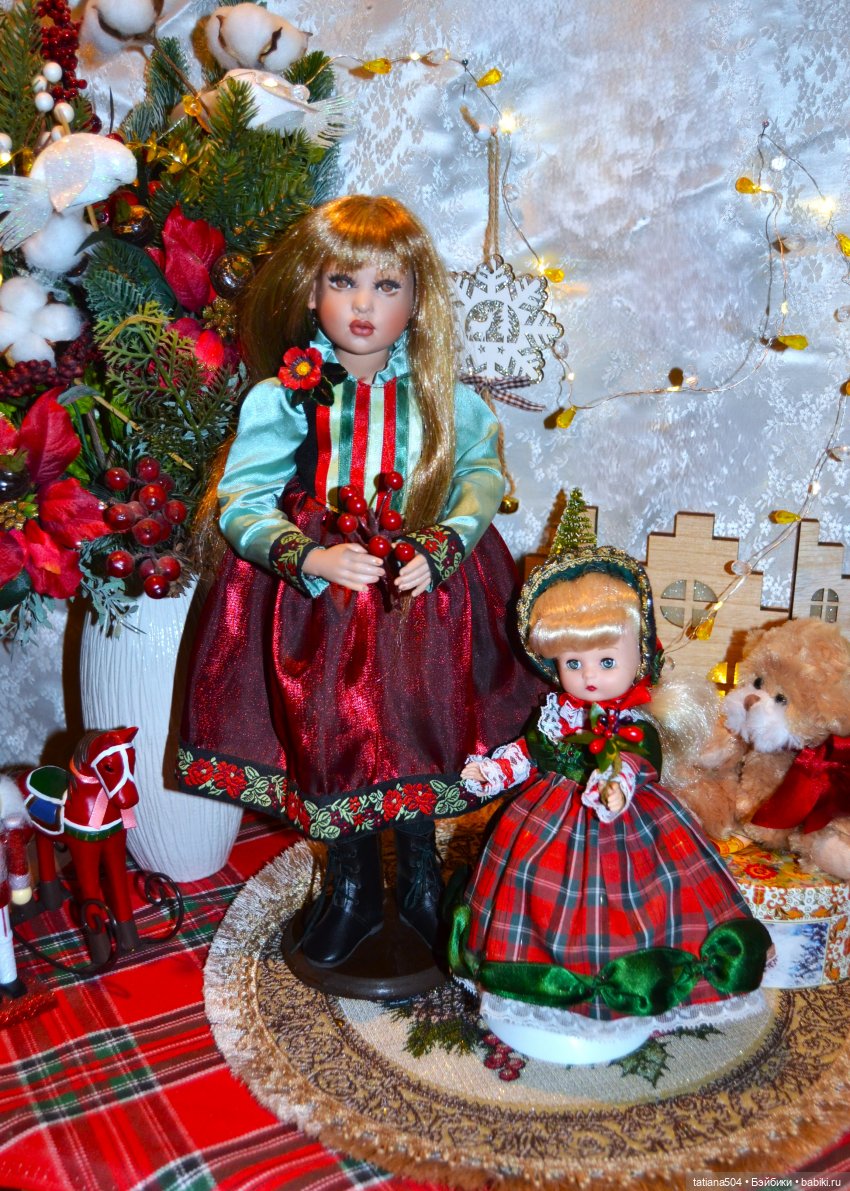 Такие разные рождественские девочки | Бэйбики Такие разные рождественские девочки