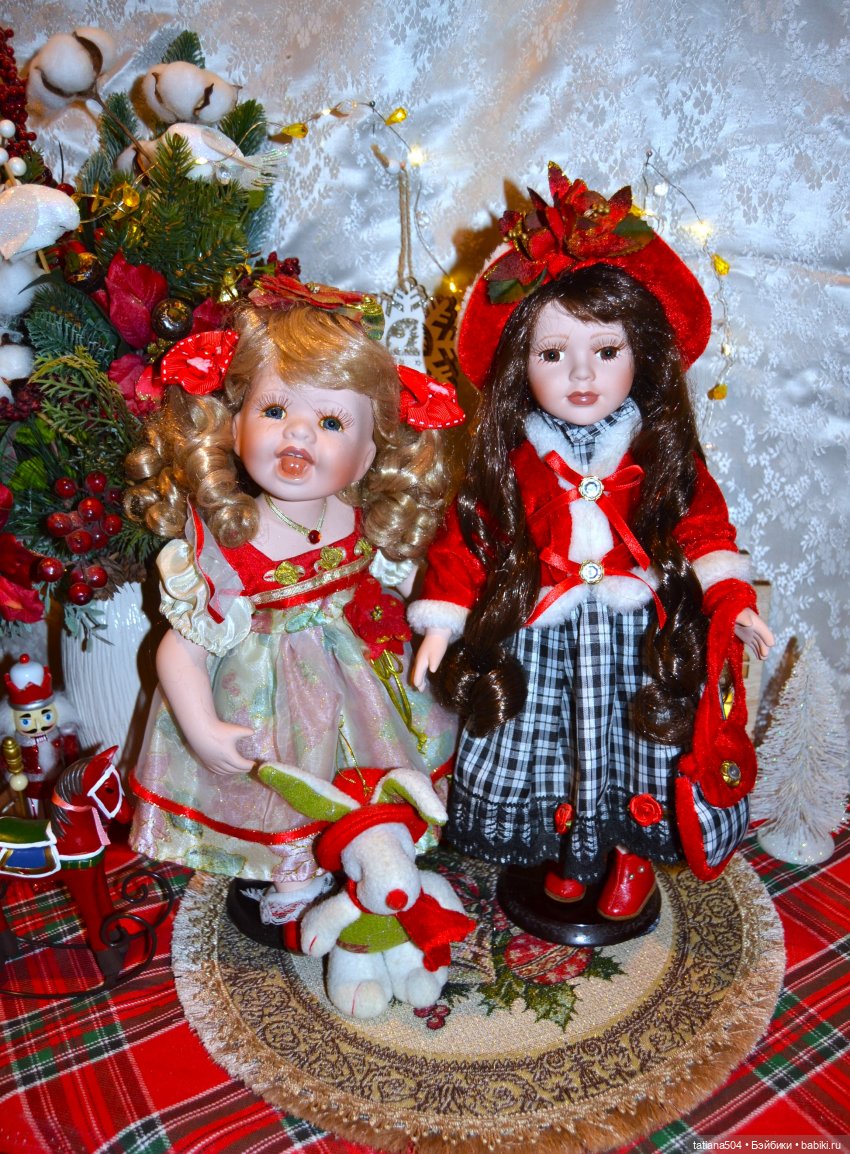 Такие разные рождественские девочки | Бэйбики Такие разные рождественские девочки