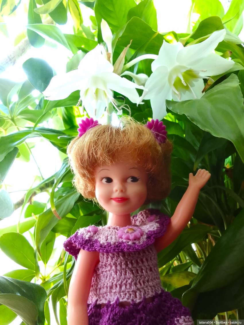 А у нас эухарис расцвел — Винтажные куклы ГДР (Немки): Бигги