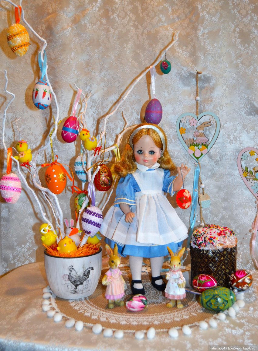 Алиса и пасхальное деревце