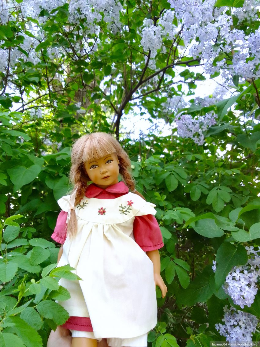 Сирень в победном мае — Куклы Heidi Ott (Хайди Отт): Швейцария
