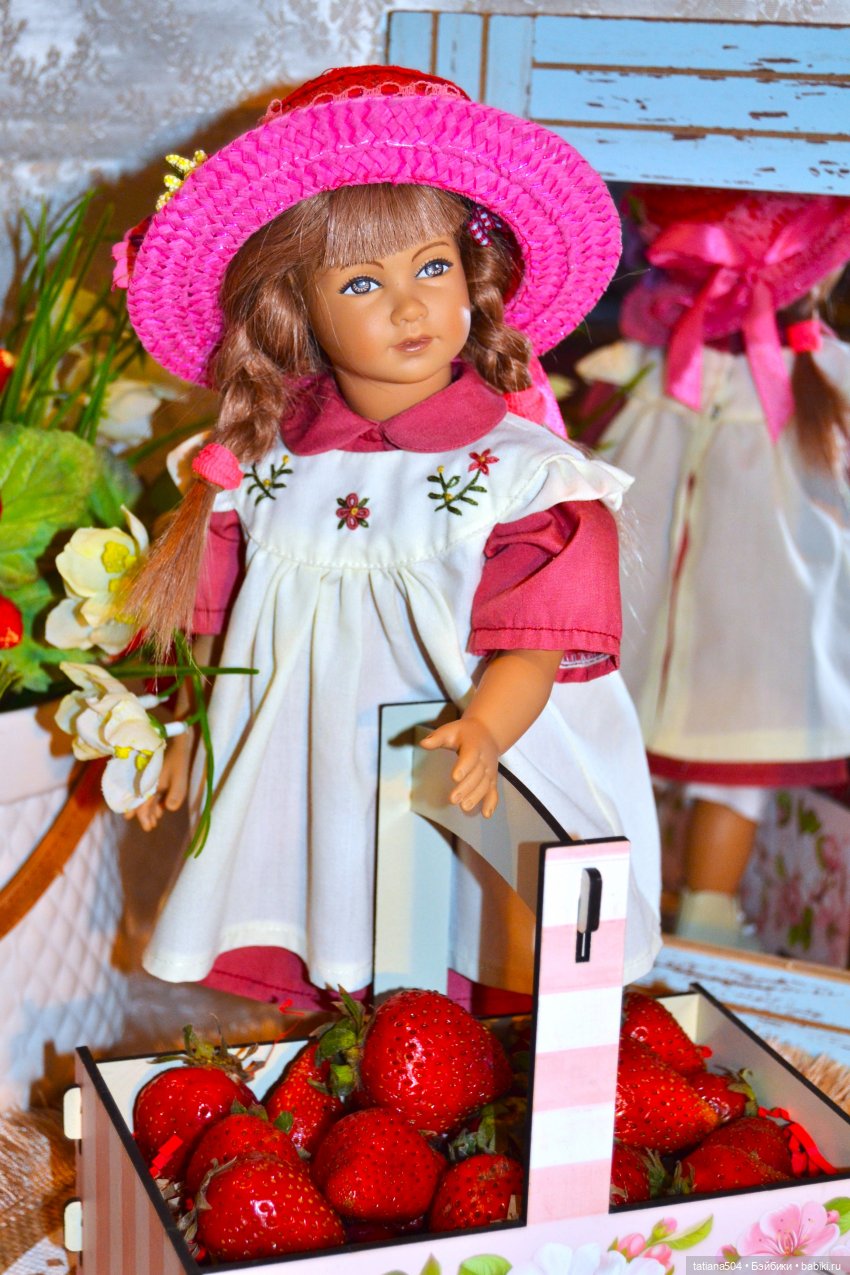Клубничный праздник — Куклы Heidi Ott (Хайди Отт): Швейцария