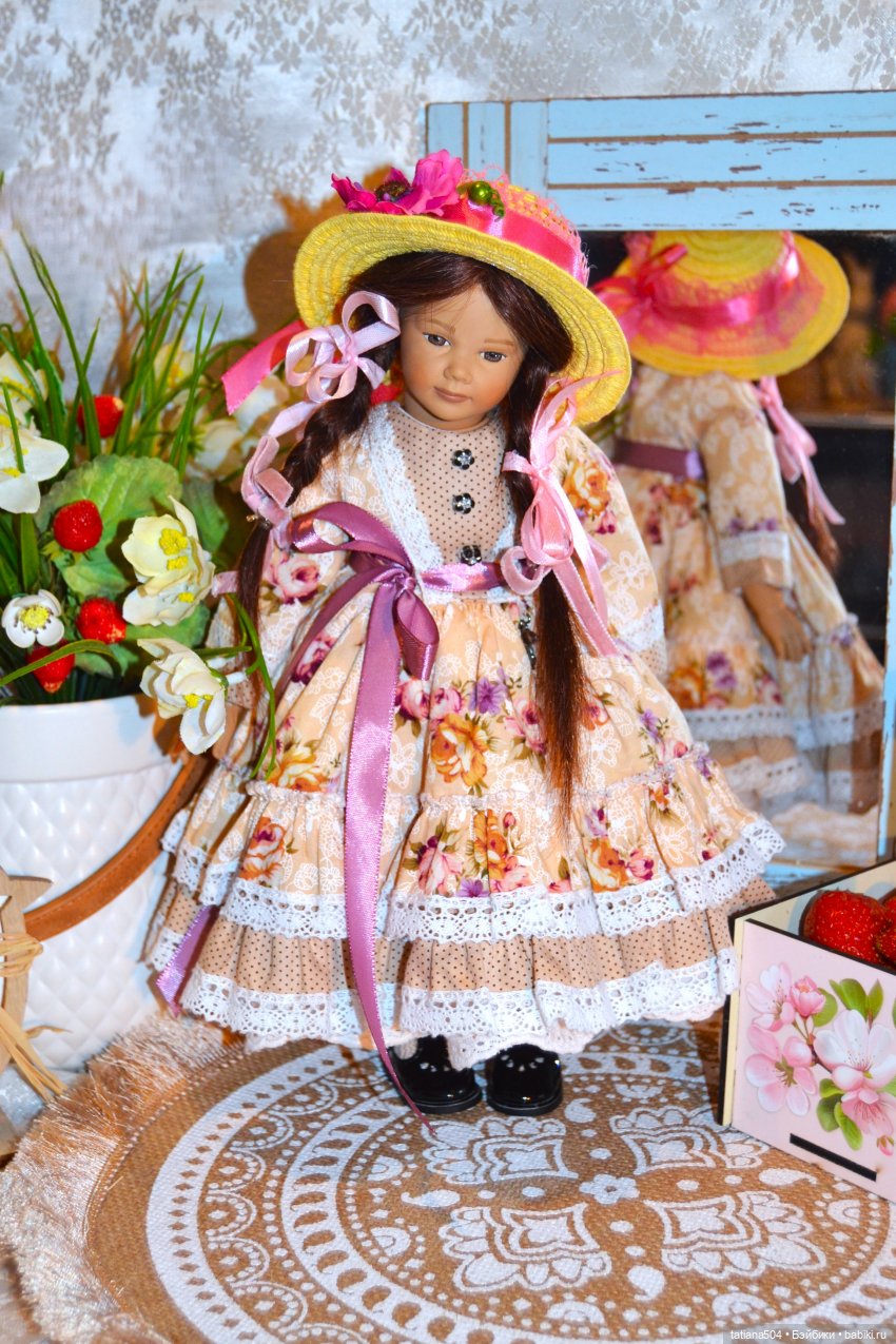 Клубничный праздник — Куклы Heidi Ott (Хайди Отт): Швейцария (фото 6)