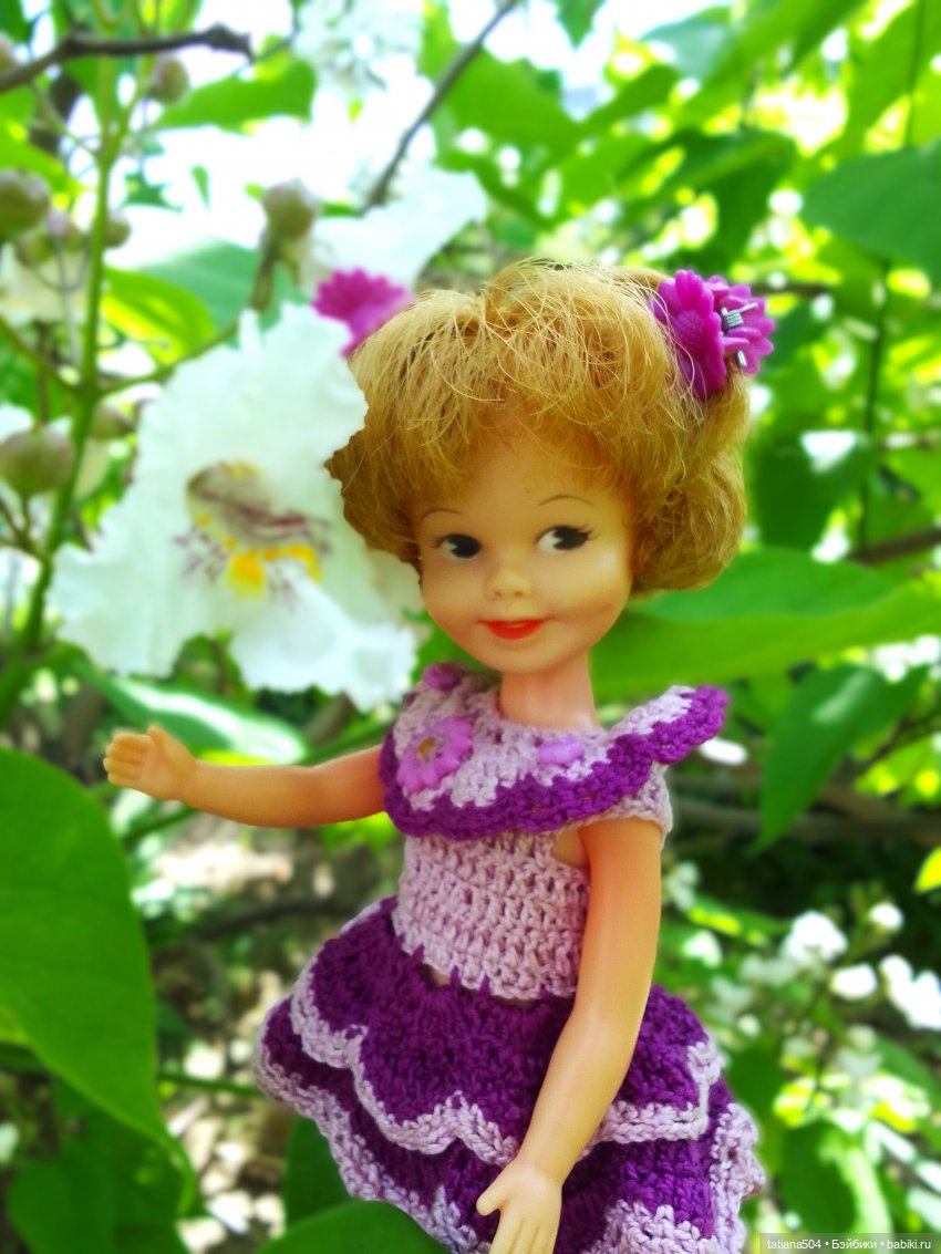 Пенни – цветочница — Винтажные куклы ГДР (Немки): Бигги (фото 9)