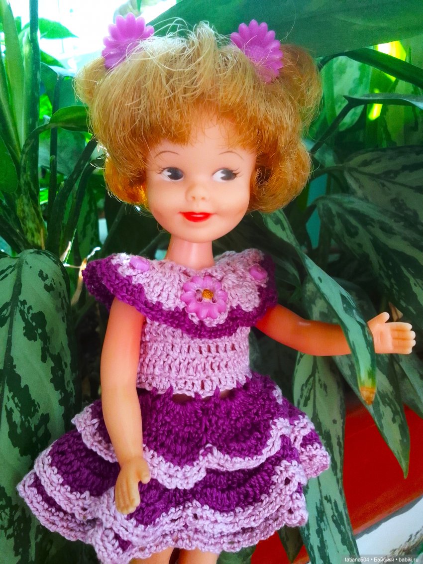 Пенни – цветочница — Винтажные куклы ГДР (Немки): Бигги (фото 4)