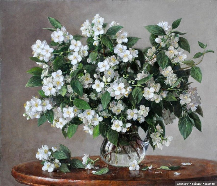 Когда цветет душистый Жасмин