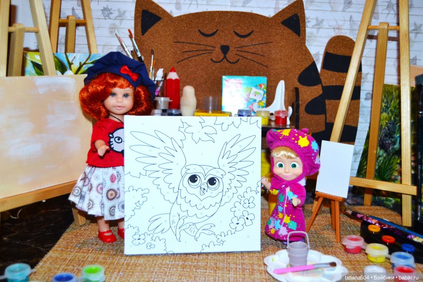 Кто учитель рисования? Маша…