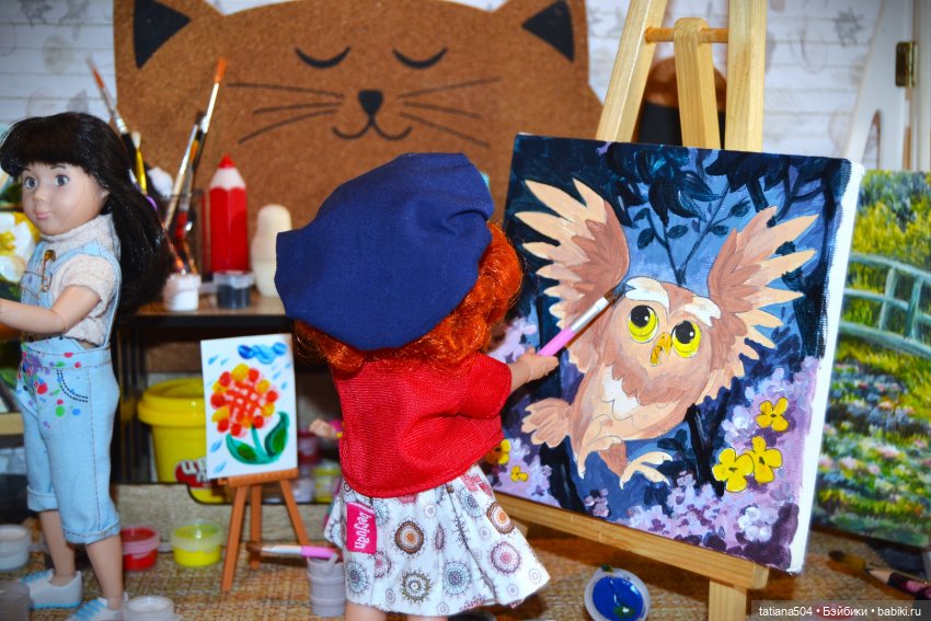 Кто учитель рисования? Маша…