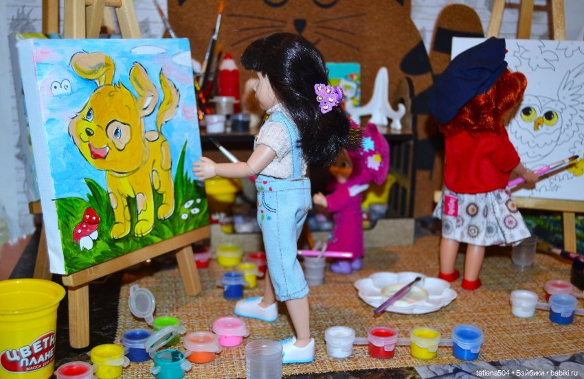 Кто учитель рисования? Маша…