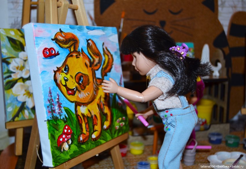 Кто учитель рисования? Маша…