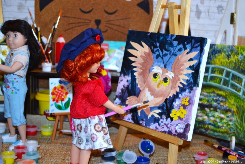 Кто учитель рисования? Маша…