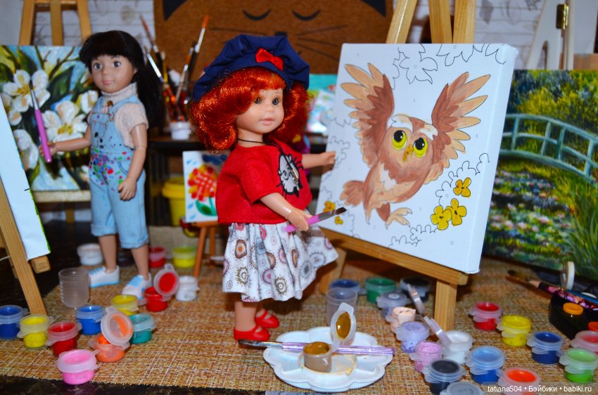 Кто учитель рисования? Маша…